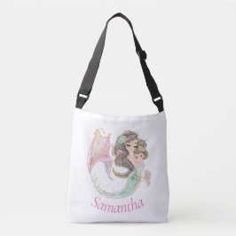 debajo de la bolsa de travesía de la sirena marina