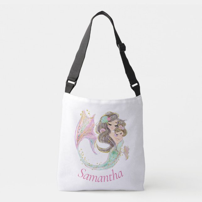 debajo de la bolsa de travesía de la sirena marina (Anverso)