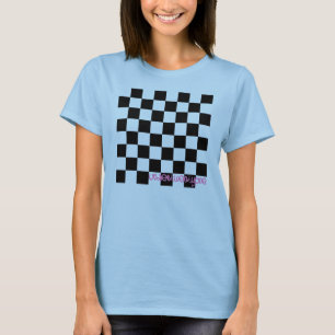 Debajo de la camiseta a cuadros azul 21