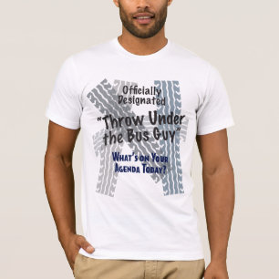 Debajo de la camiseta básica de American Apparel