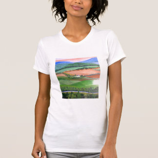 Debajo de la camiseta toscana de Sun