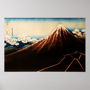 Debajo de la Cumbre Arte Ukiyo-e japonés