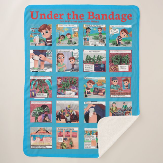 Debajo de la manta de las maletas (Anverso)