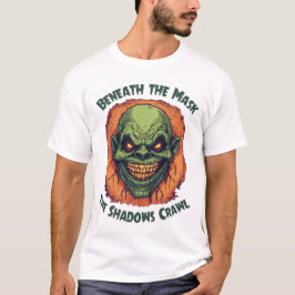 Debajo De La Máscara - Camiseta De Halloween