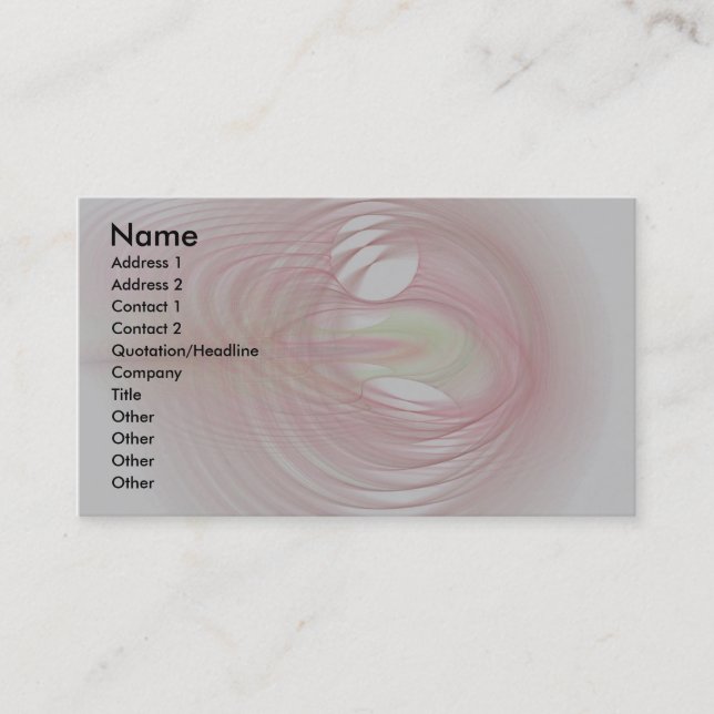 Debajo de la tarjeta de visita de la Luna Llena (Anverso)