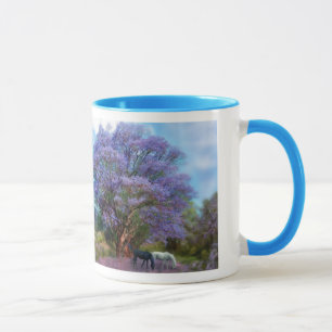 Debajo de la taza del Jacaranda