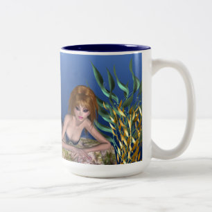 Debajo de la taza Redheaded del té/de café de la