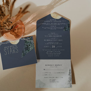 Debajo De Las Estrellas   Invitación a una boda