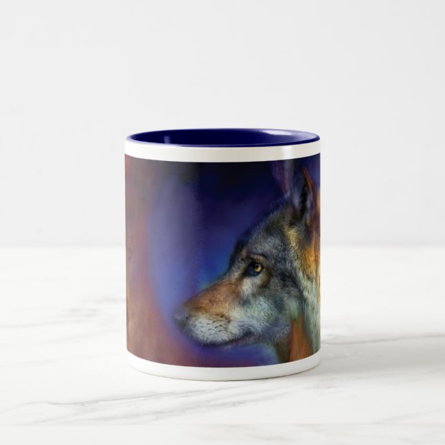 Debajo de una taza de la luna azul (Centro)