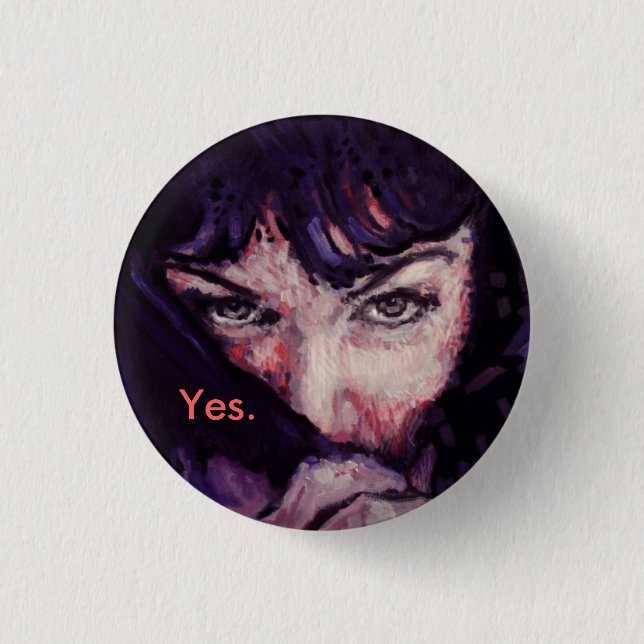 Debajo del botón del velo (Anverso)