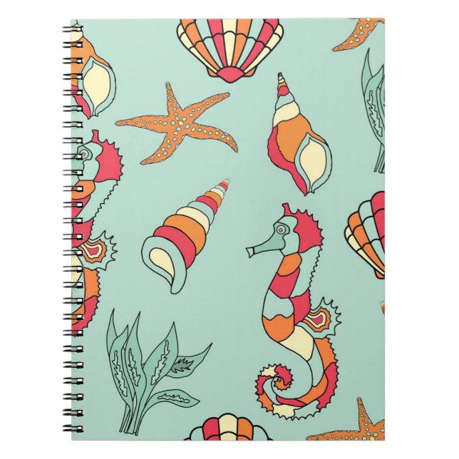 Debajo del cuaderno espiral del mar (Frente)