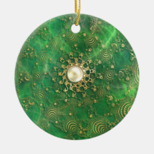 Debajo del ornamento del mar Esmeralda