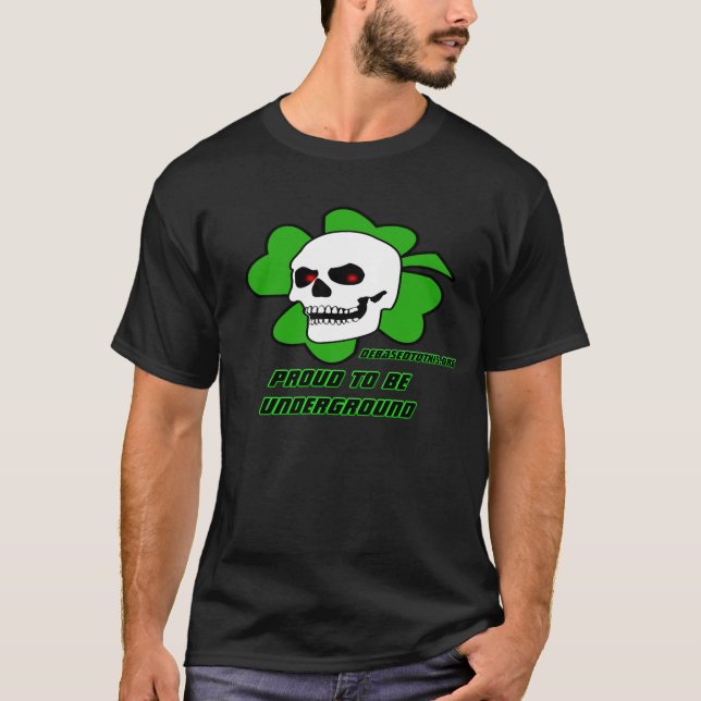 Debasedtothis "orgulloso ser" camiseta subterráneo (Anverso)