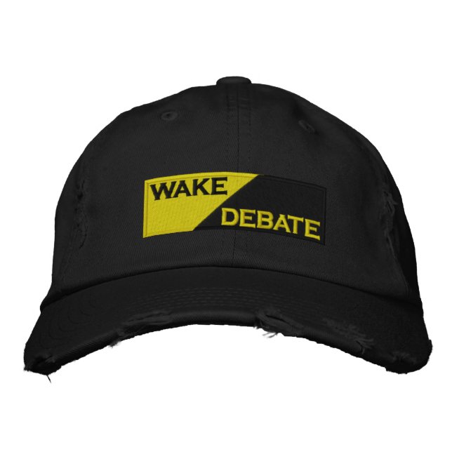 Debate Wake - Nuevos Gorras de logotipos (Anverso)