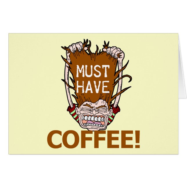 Debe comer café (Anverso (Horizontal))