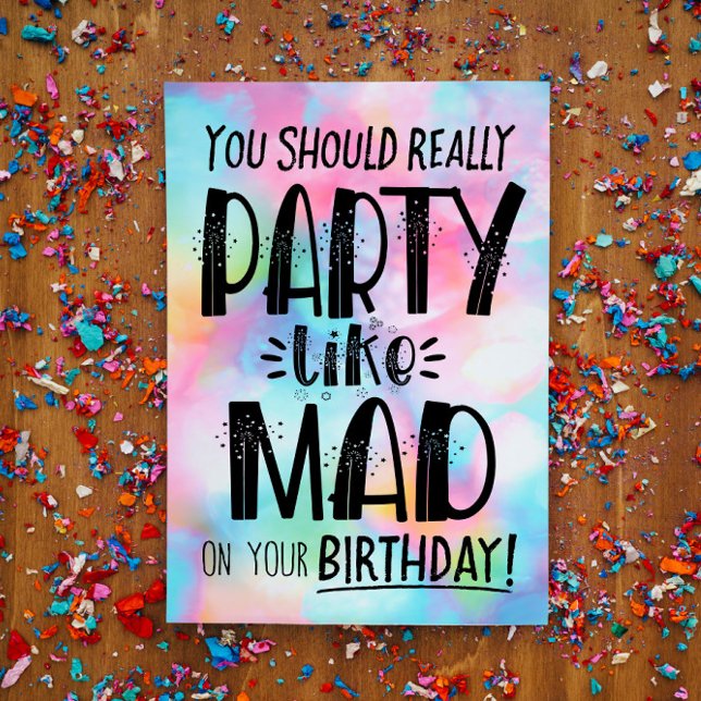 Debe Fiesta como MAD en su cumpleaños (Subido por el creador)