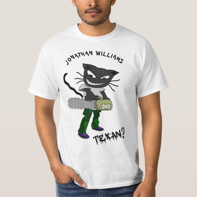 Debe ser una camiseta personalizado texana (Anverso)