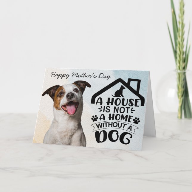 Debe tener perros... tarjeta del día de la madre d (Anverso)