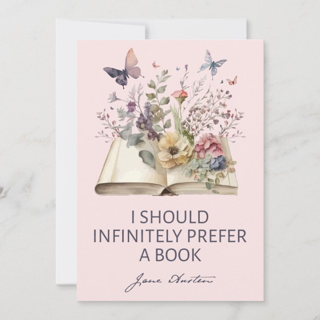 Debería Preferir Infinitamente Un Libro II - Jane  (Anverso)