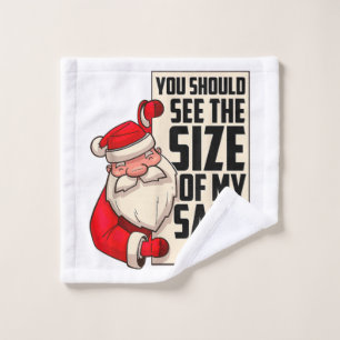 Deberías Ver El Tamaño De Mi Funny Sack Santa Chr