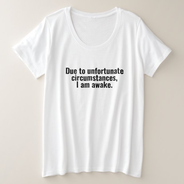 Debido a circunstancias desafortunadas, estoy desp (Anverso del diseño)