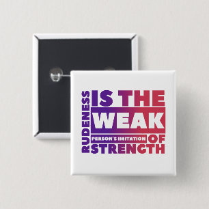 Débil - botón cuadrado