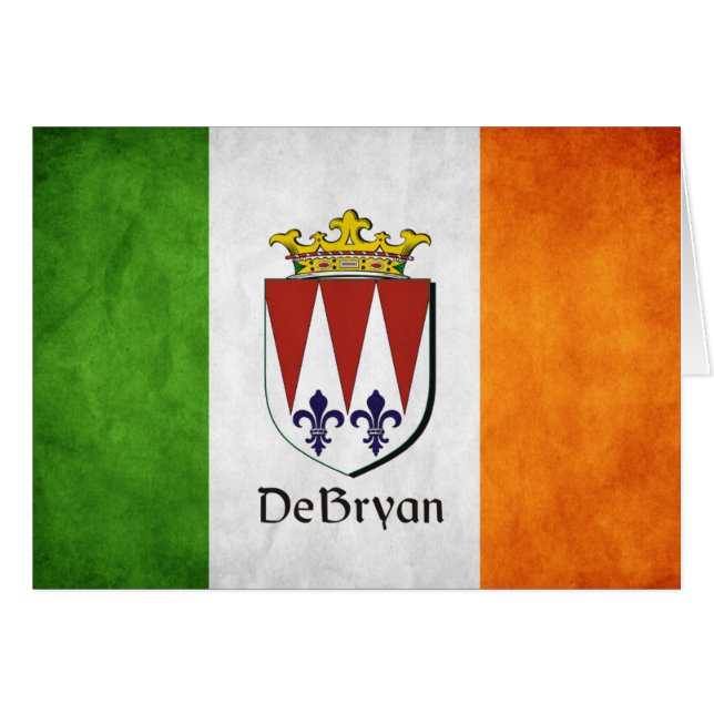 DeBryan Irish Flag (Anverso (Horizontal))