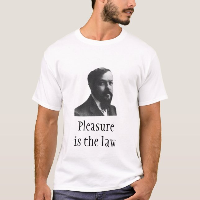 Debussy: El placer es la camiseta de la ley (Anverso)