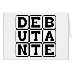 Debutante, joven de clase alta