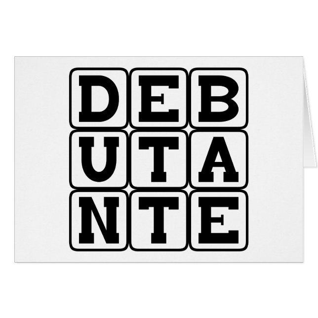 Debutante, joven de clase alta (Anverso (Horizontal))