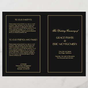 Decadent Deco elegante moda programa formal de bod