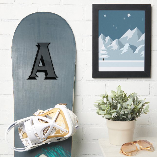 Decales de Pegatinas de letras grandes personaliza (snowboard)