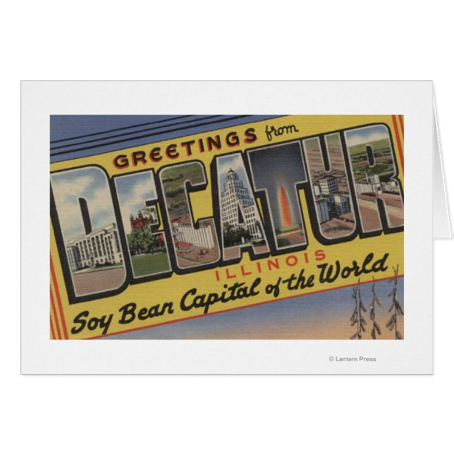 Decatur, Illinois (Soy Bean Capital) (Anverso (Horizontal))