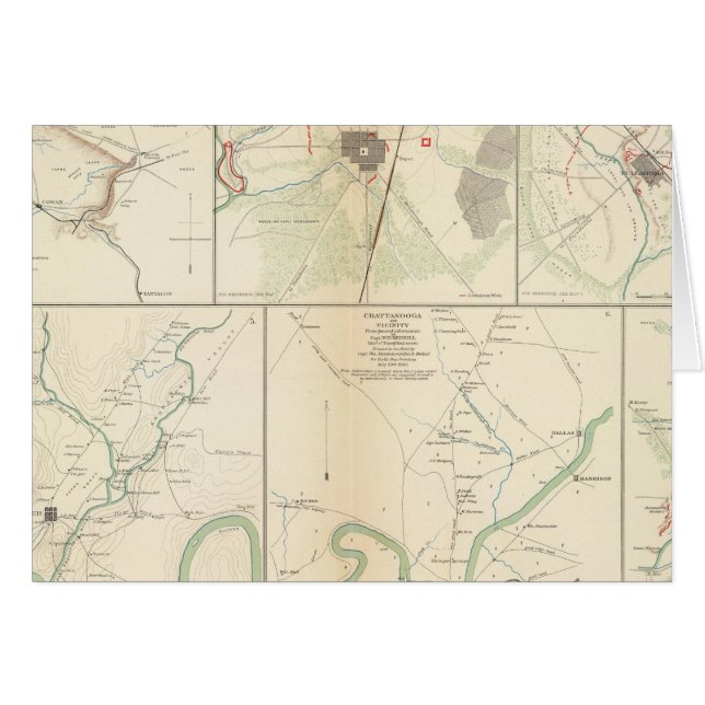 Decherd, Manchester, Tullahoma, Jasper (Anverso (Horizontal))