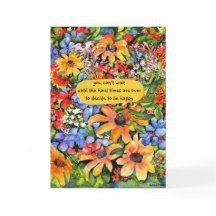 deciden ser felices tarjetas de felicitación dobla