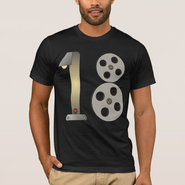 décimo octavo Camiseta de los regalos de (Anverso)
