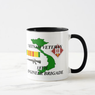 décimo octavo Tazas de café del veterano de