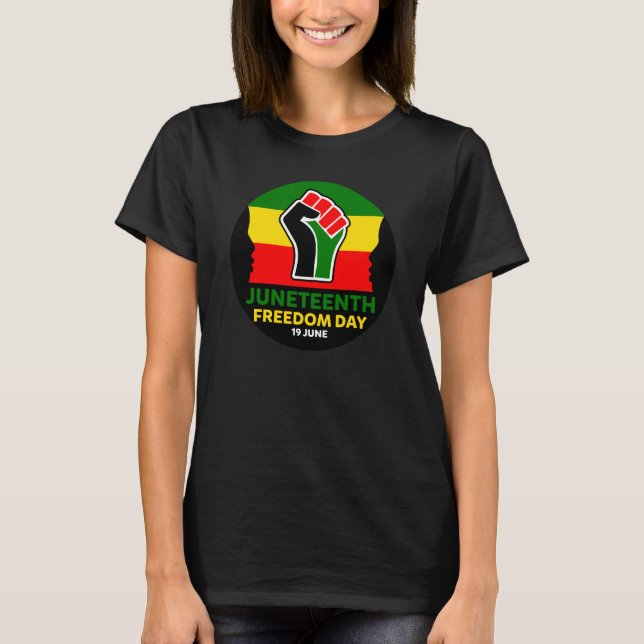 Decimosegundo Día de la Libertad Camiseta de Histo (Anverso)