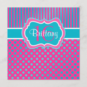 Décimosexta invitación del cumpleaños del lunar