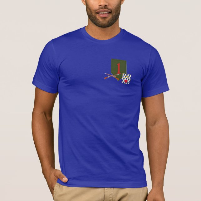 décimosexto 1ra camiseta del Div de la infantería (Anverso)