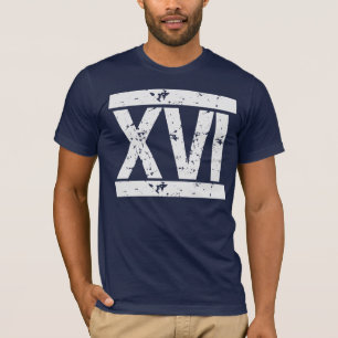 Décimosexto camiseta APENADA del cumpleaños de l