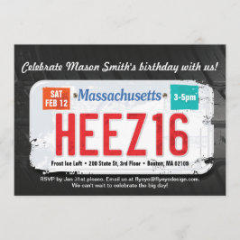 Décimosexto invitación de Massachusetts del