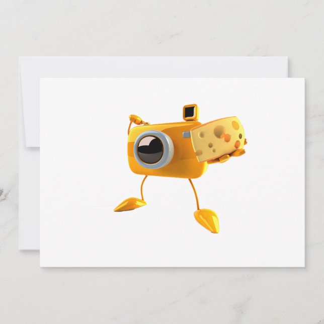 Decir invitaciones de queso (Anverso)