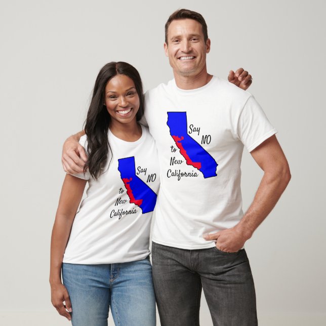 Decir NO a la nueva camiseta de California (Unisexo)