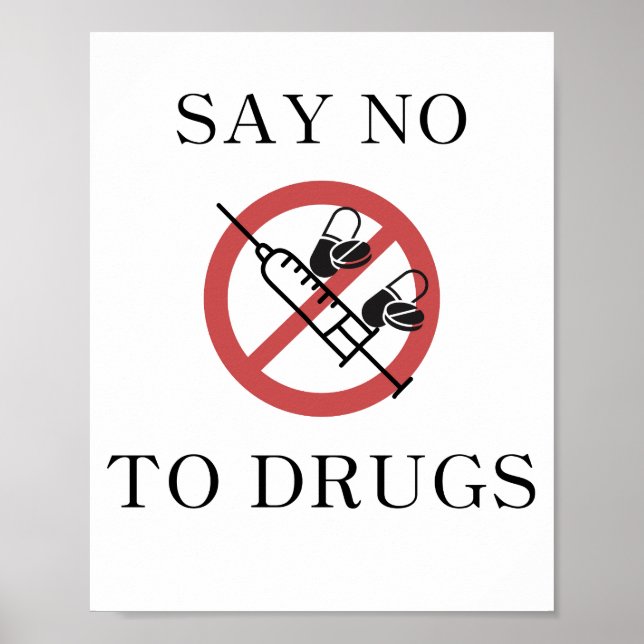 Decir No A Los Posters De Drogas (Frente)