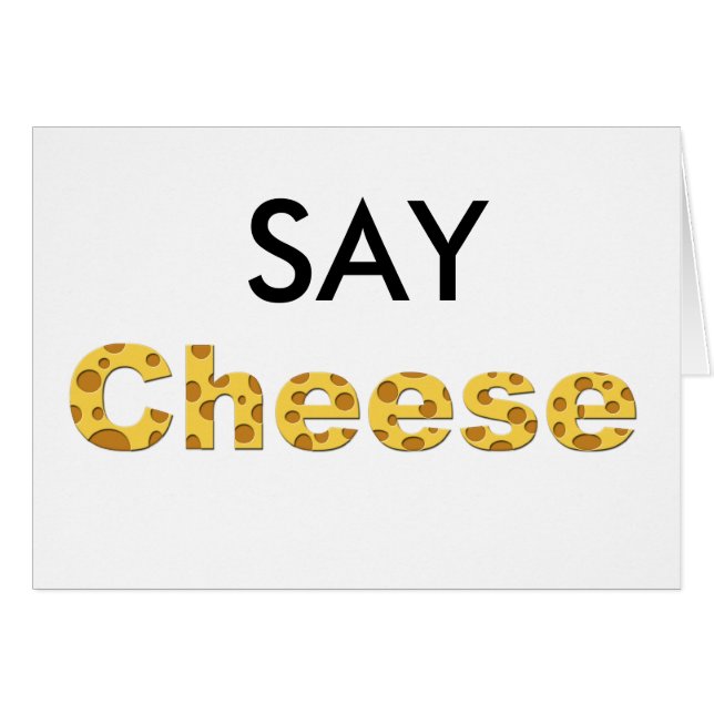 decir queso (Anverso (Horizontal))