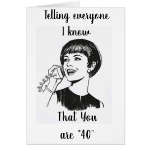 DECIRLE A TODOS PERO NO CREERÁN QUE TIENES 40