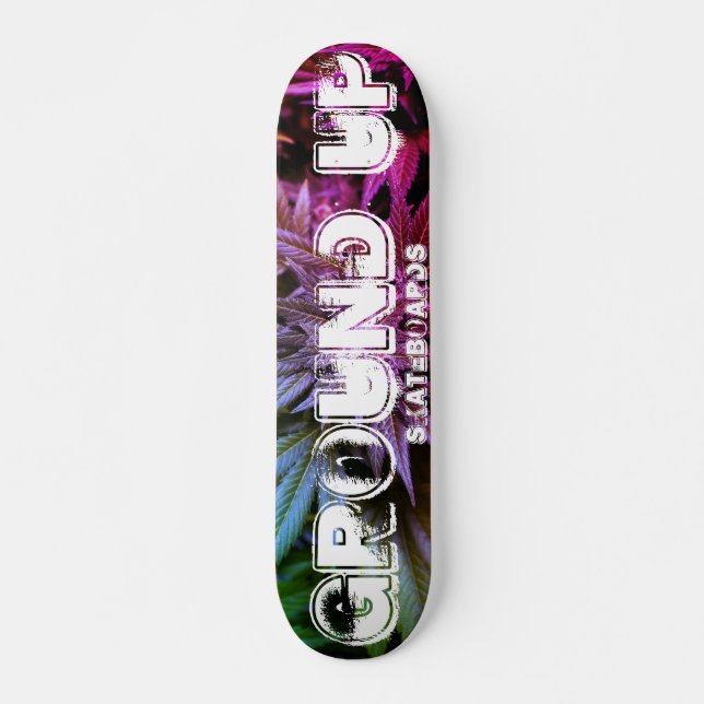 DECK DE GROUND UP SKATEBOARDS MIAMI (Anverso )