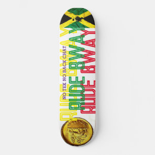 DECK DE MONOPATÍN RUDE BWAY OFICIAL 8 1/4"