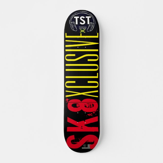 Deck de monopatín SK8 XCLUSIVE  7 3/4" (Anverso )